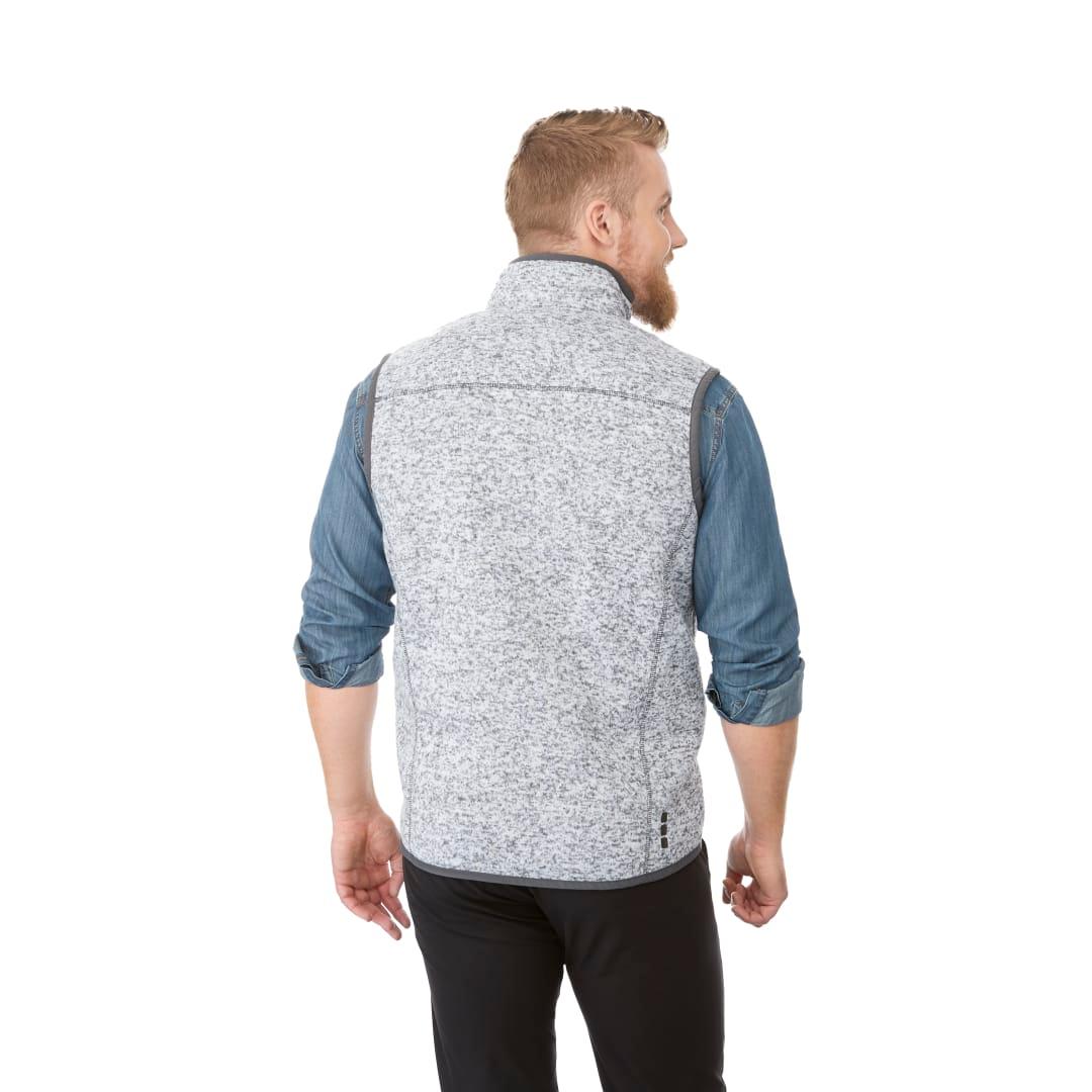 Mens fontaine knit vest Grey miniatura 11