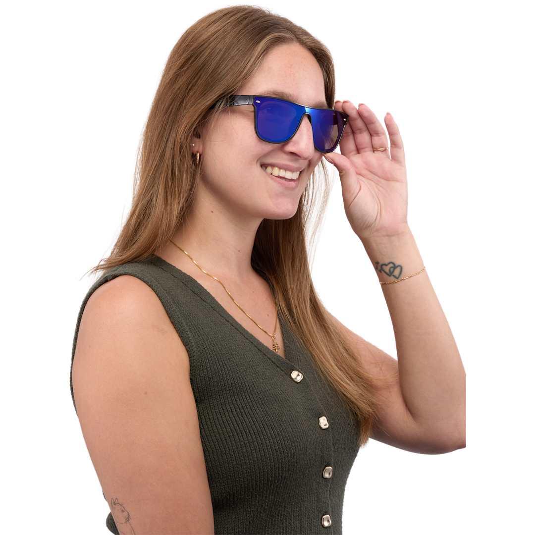 Samson recycled single-lens sunglasses Black miniatura 8