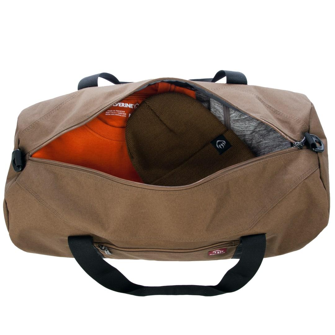 Wolverine 22 center zip duffle Black miniatura 10