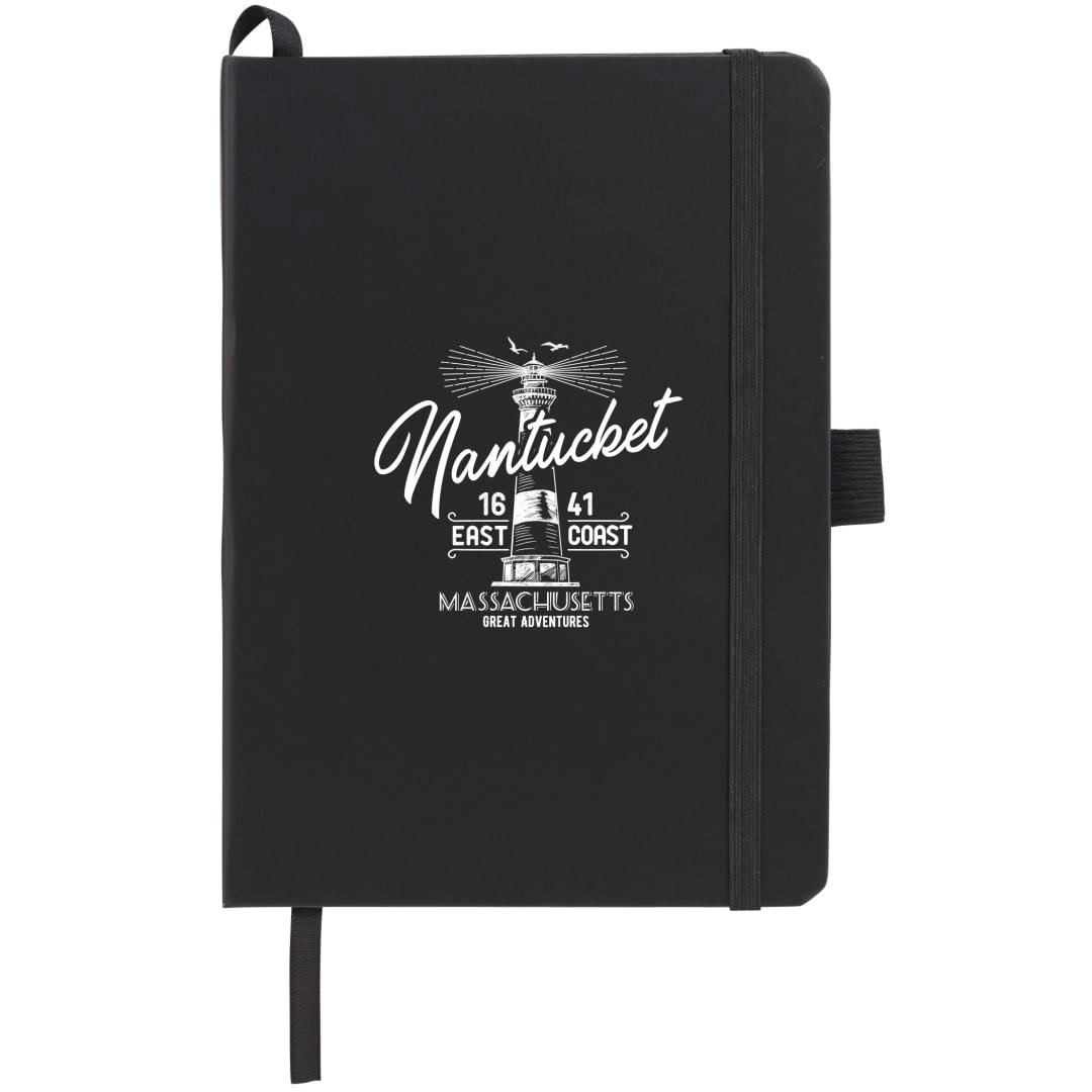 Fsc® recycled 5 x 7 prism notebook Black miniatura 8
