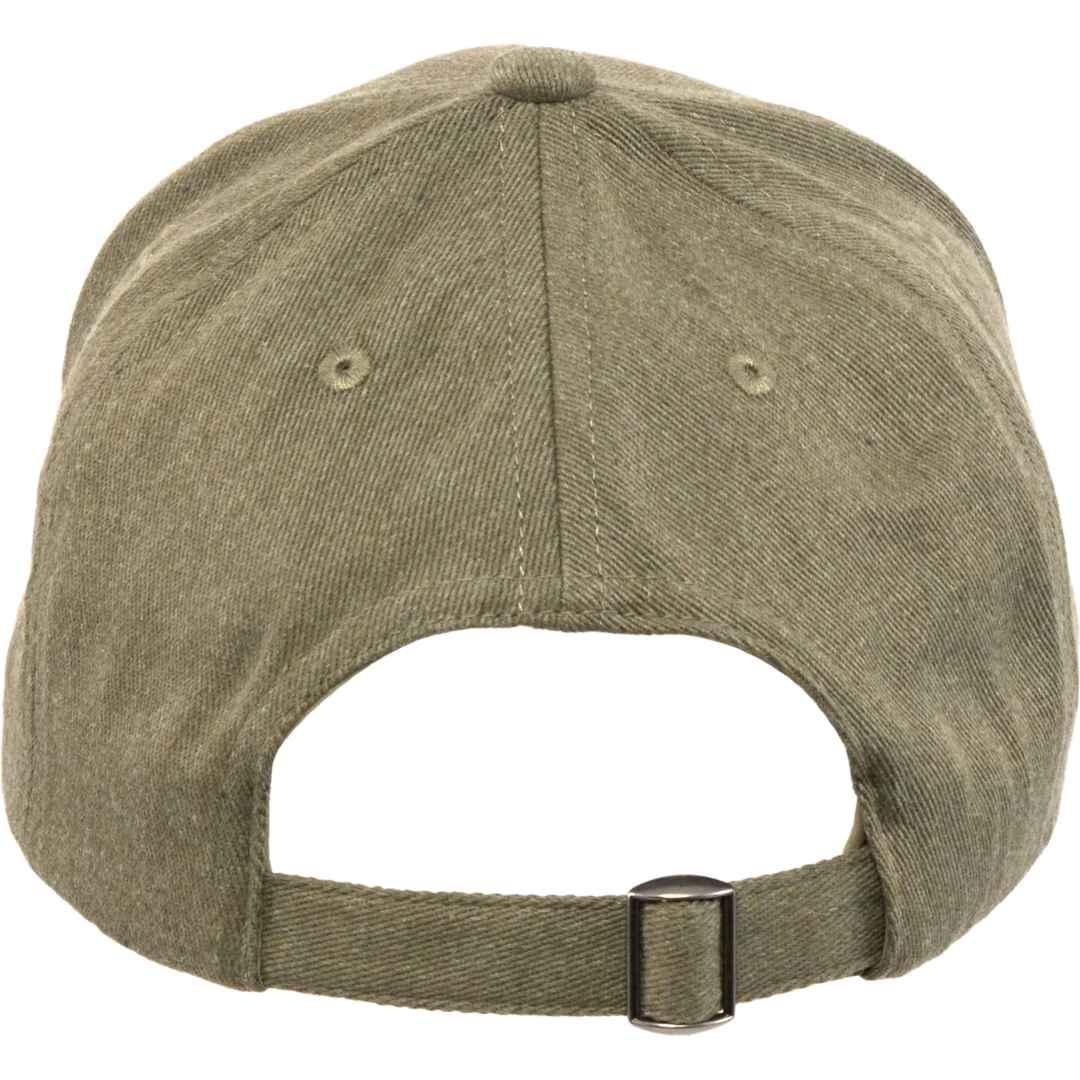 Recycled cotton twill 6 panel ballcap - unisex White miniatura 17