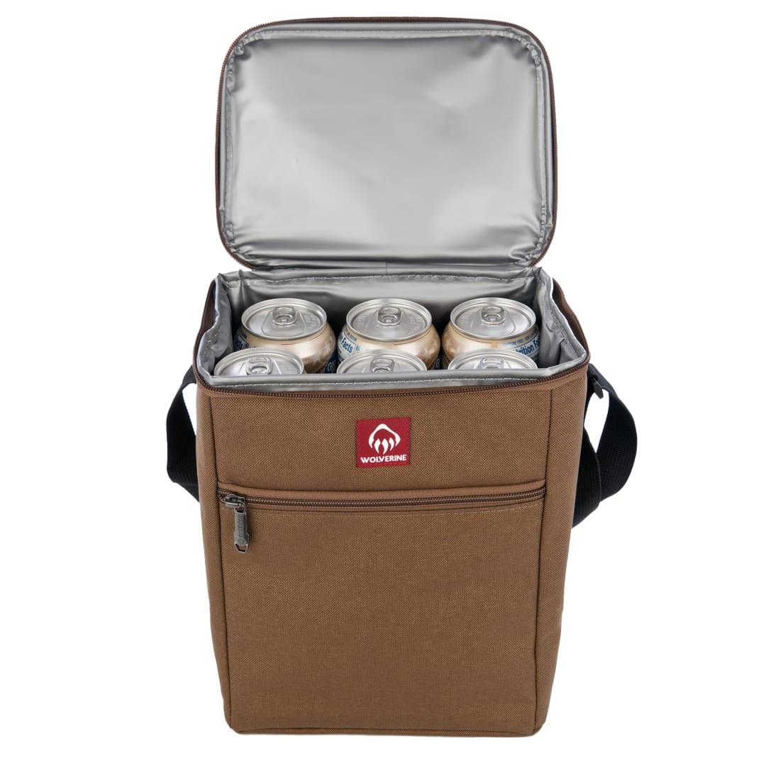 Wolverine vertical 12 can cooler Black miniatura 15