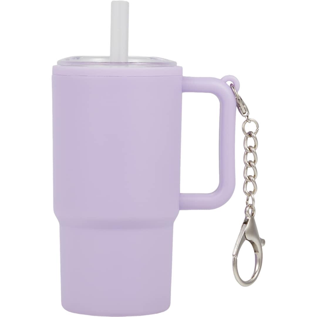 Shot glass tumbler w/ keychain 4oz Black miniatura 47
