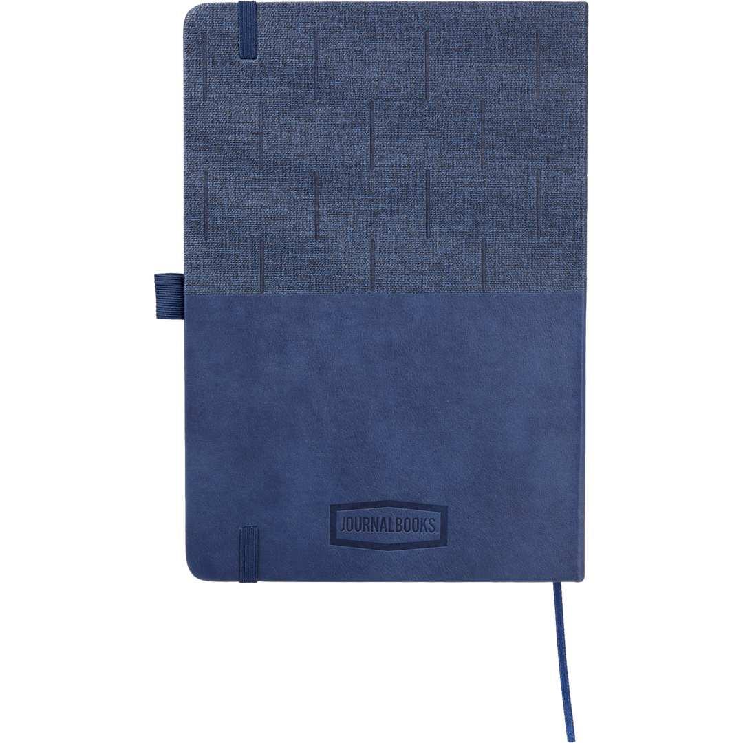 5.5 X 8.5 fsc® recycled chesapeake bound journal Black miniatura 11