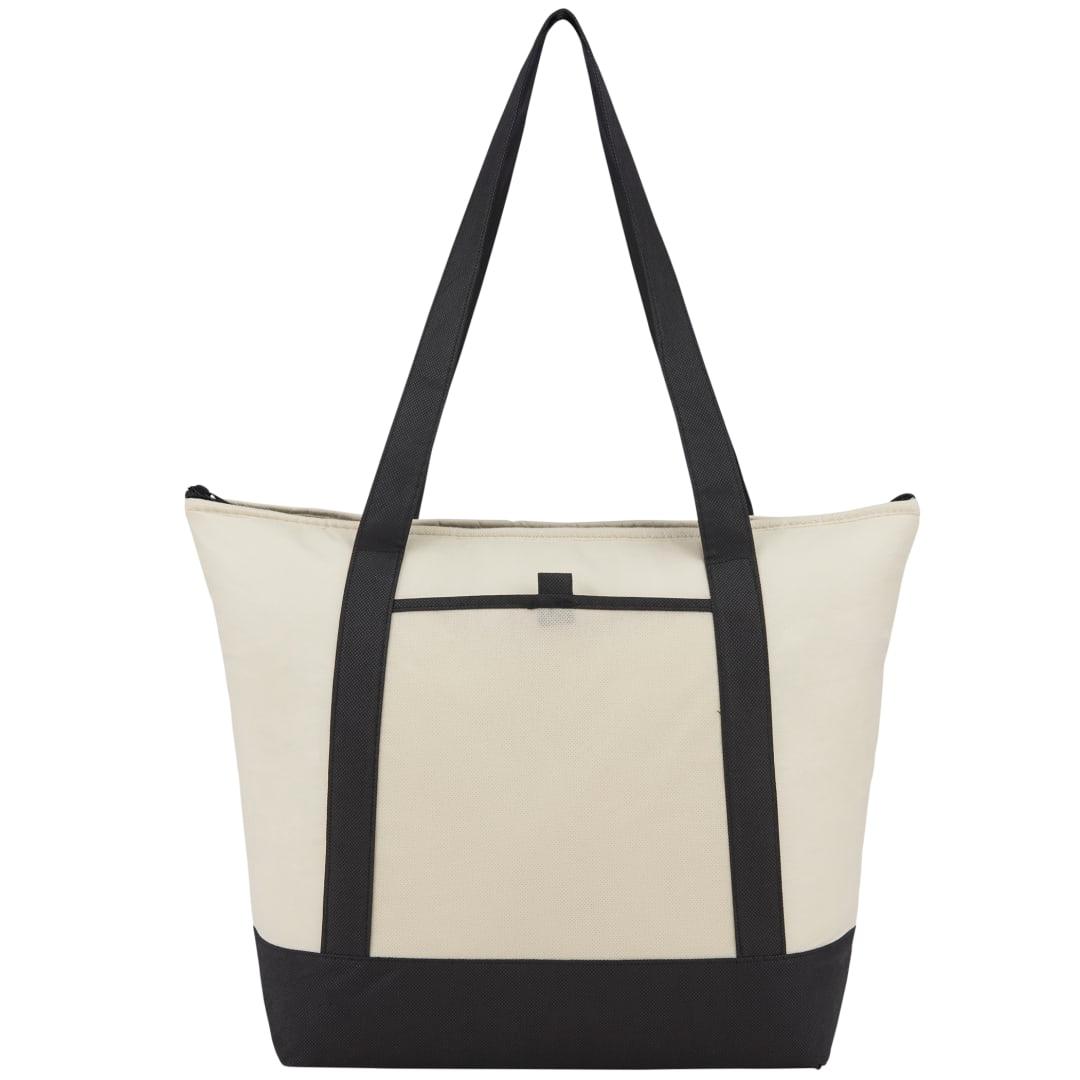 Lighthouse 24-can non-woven tote cooler Black miniatura 7