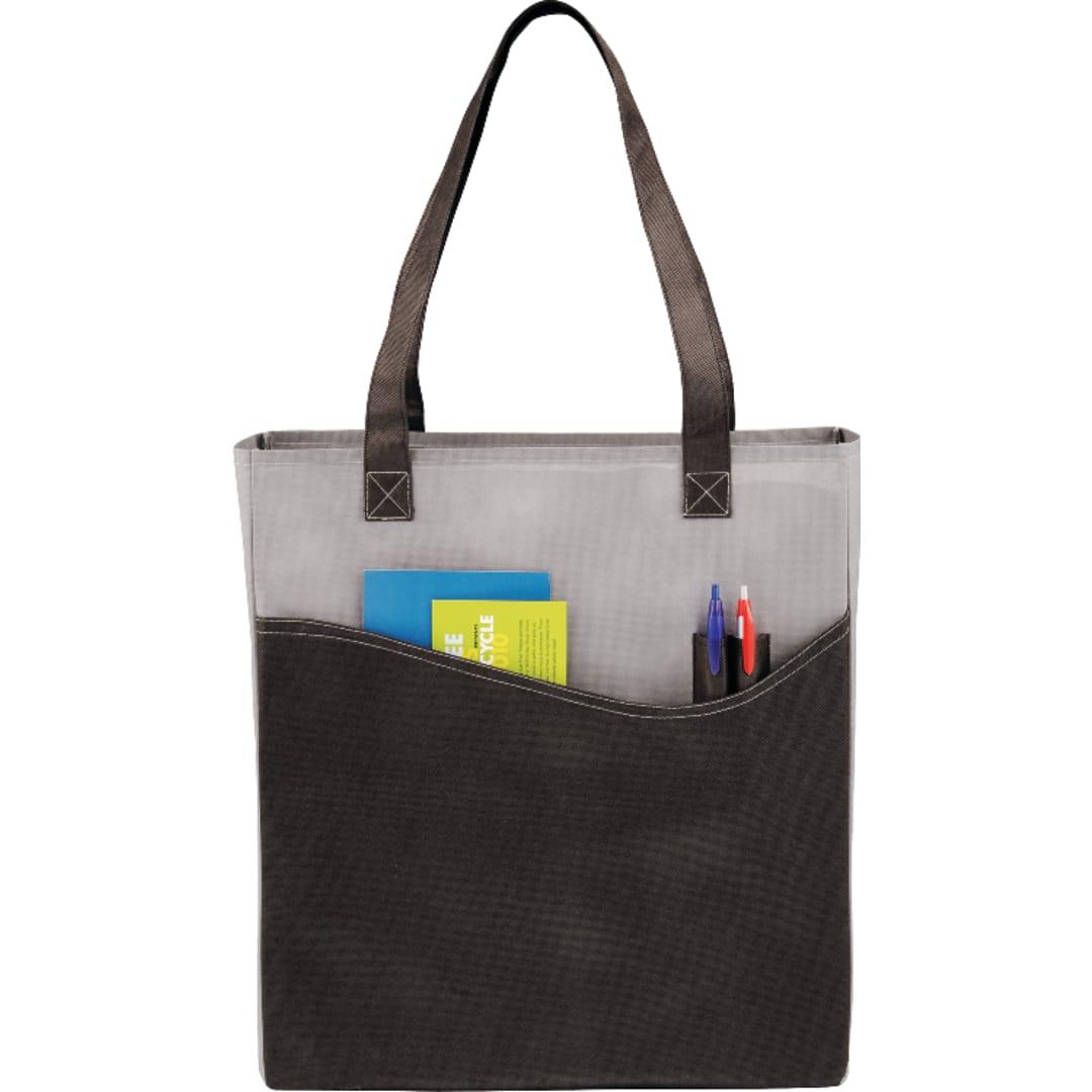 Rivers pocket non-woven convention tote Green miniatura 2