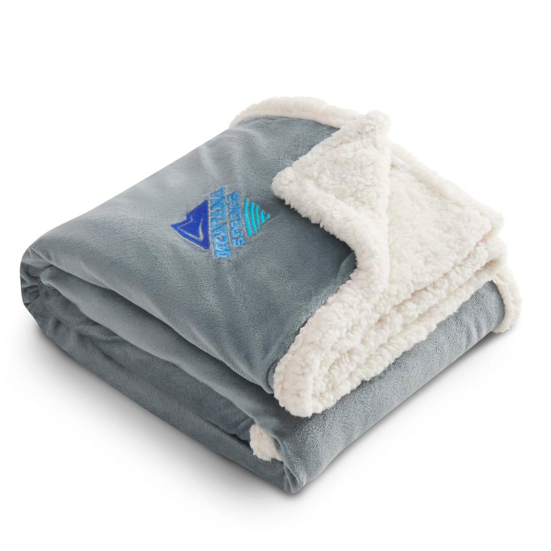 Field & co.® sherpa blanket Navy Blue miniatura 25