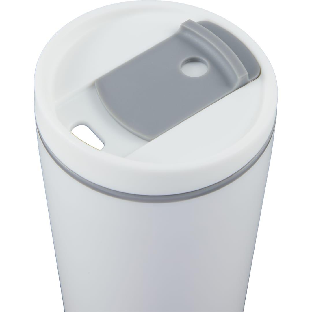 Santino recycled tumbler w/ dual function lid 16oz Black miniatura 57