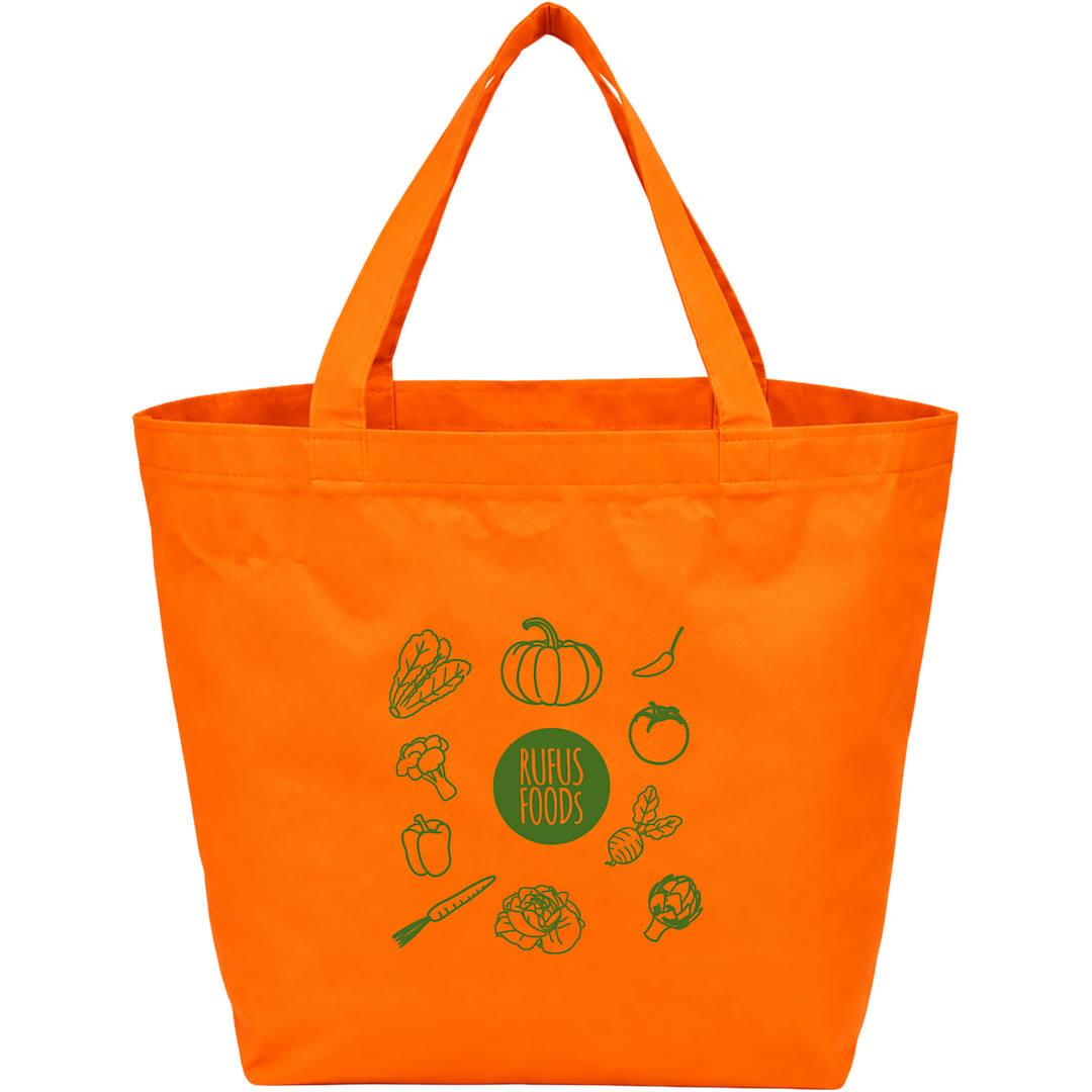 Yaya 100% recycled budget non woven shopper tote Black miniatura 38