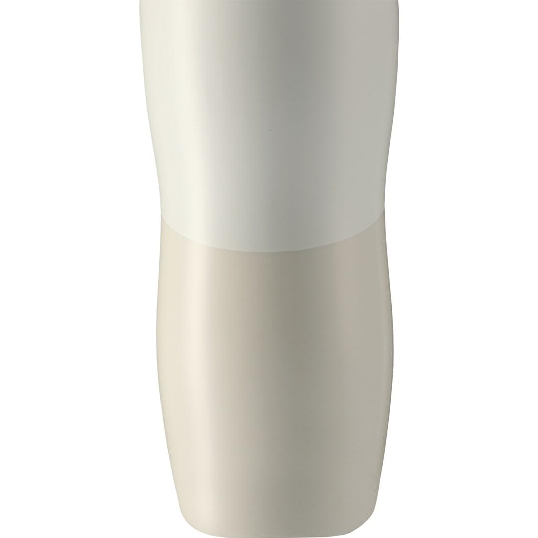 Reno double wall ceramic tumbler w/wood lid 10oz Black miniatura 10
