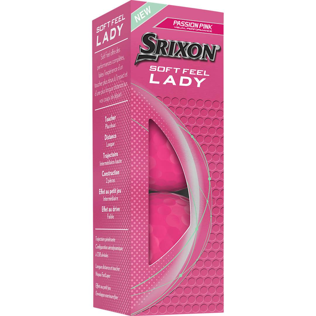 Srixon soft feel golf balls - 3 pack White miniatura 3