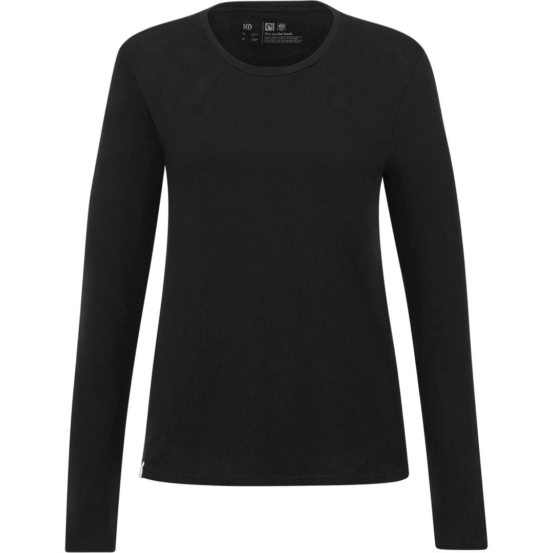 Tentree organic cotton longsleeve tee - womens White miniatura 26