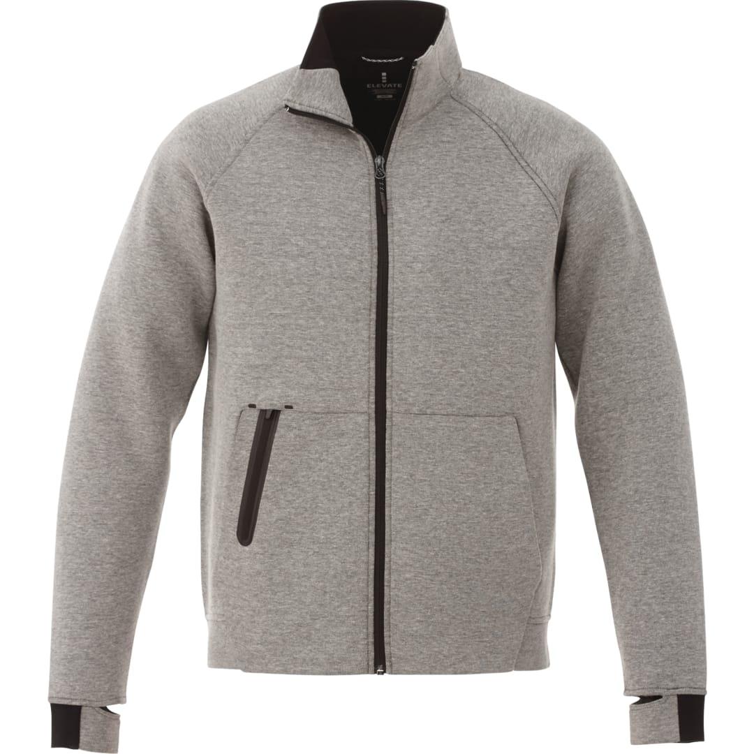 Mens kariba knit jacket Blue miniatura 6