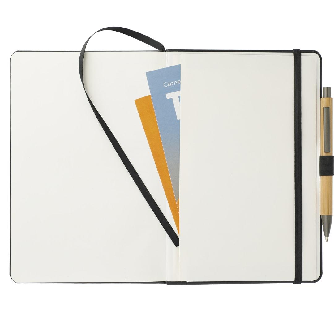 Fsc® mix 5.75 x 8.5 pedova™ pocket bound journal Navy Blue front