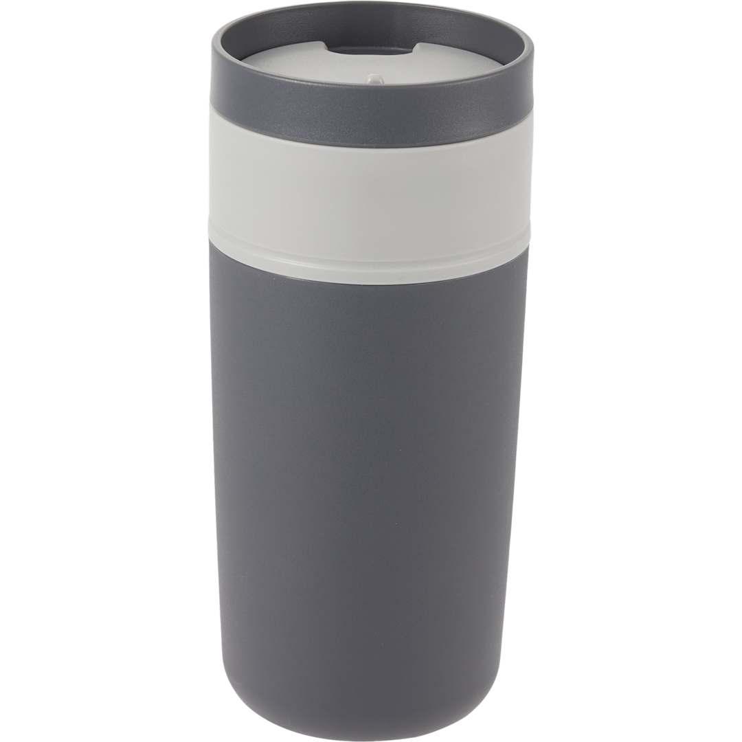 Kona rpp double wall tumbler w/ swivel lid 16oz Dark Gray miniatura 3