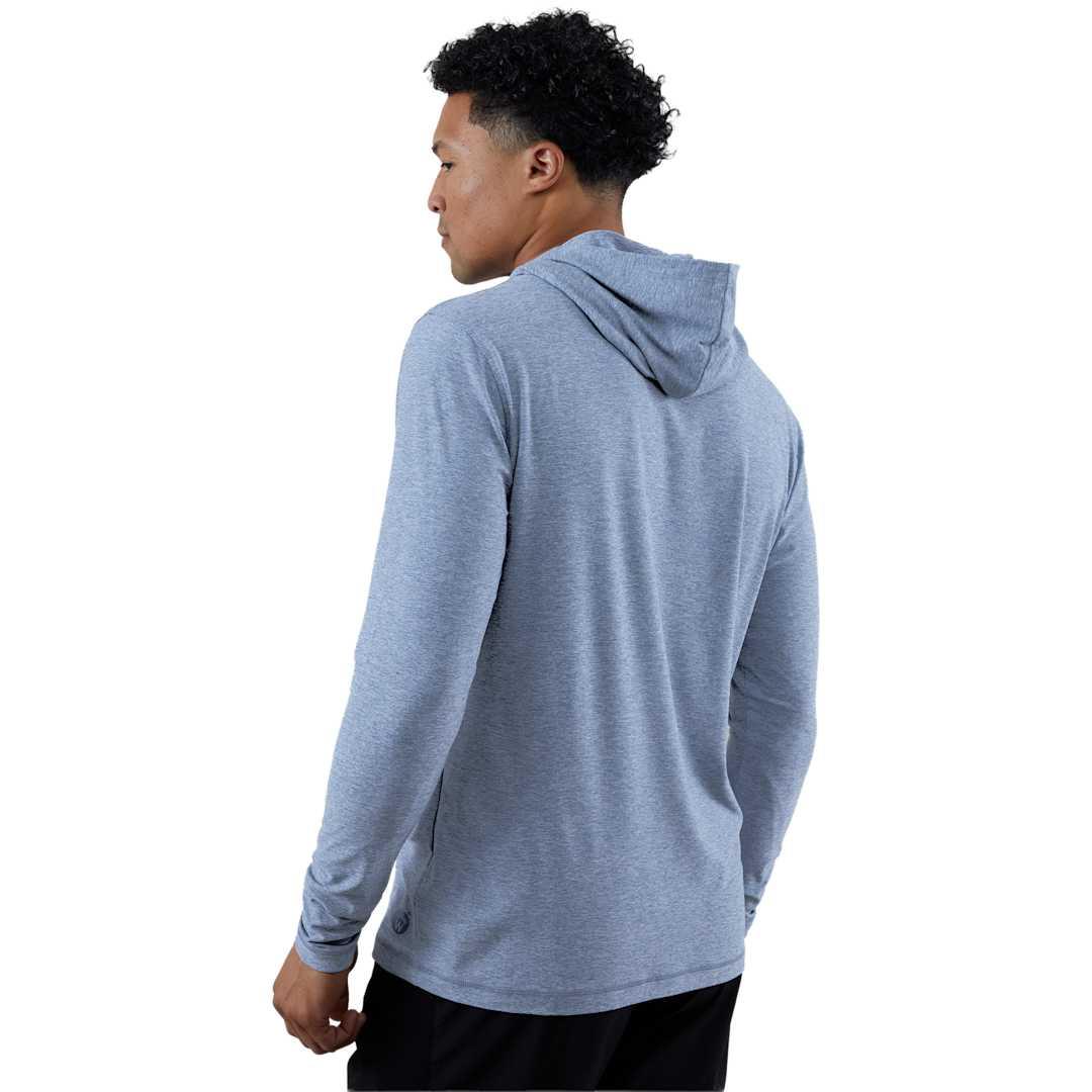 Wellable mens knit hoodie Fossil Heather (138) miniatura 7