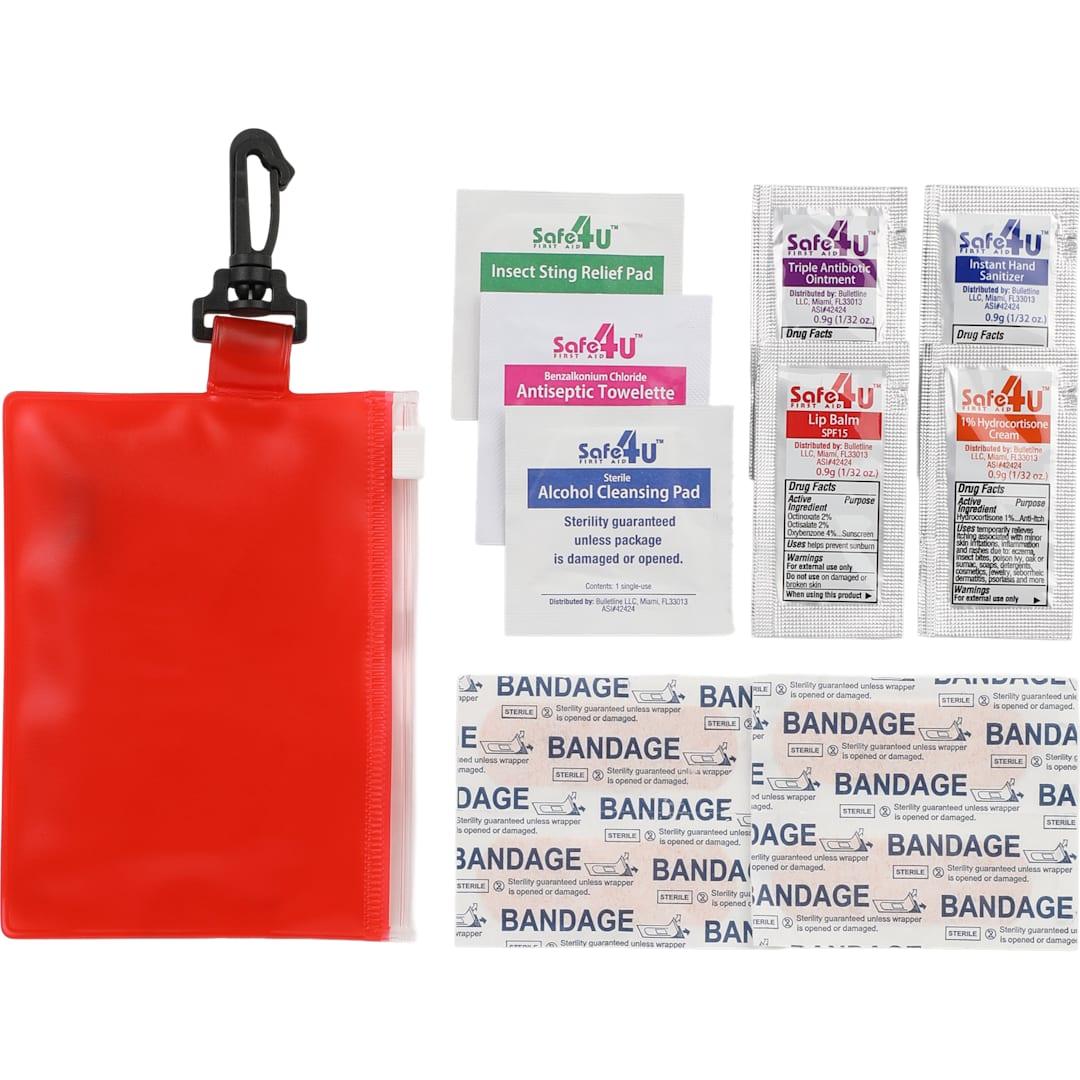 On the go 12-piece first aid pack Red miniatura 16