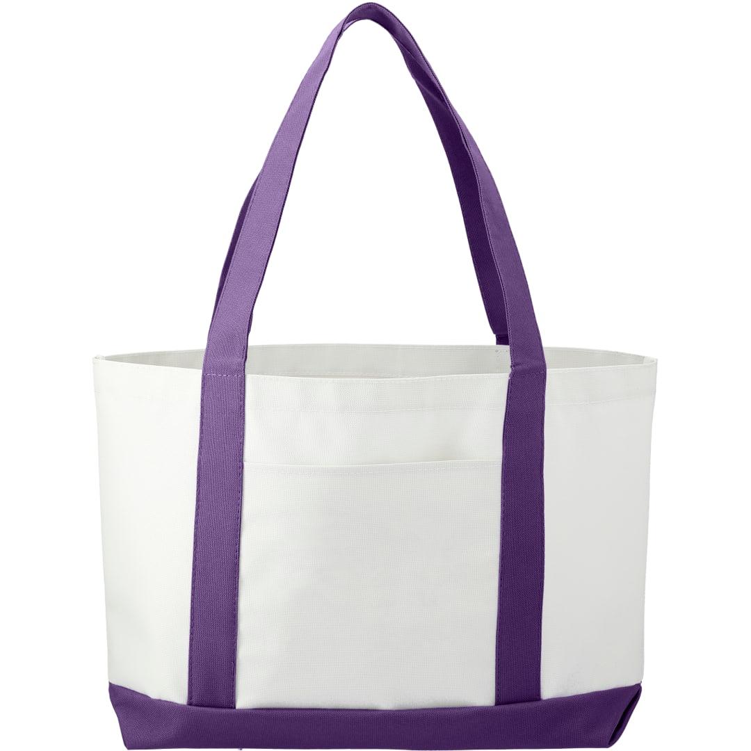 Large canvas tote bag White miniatura 45