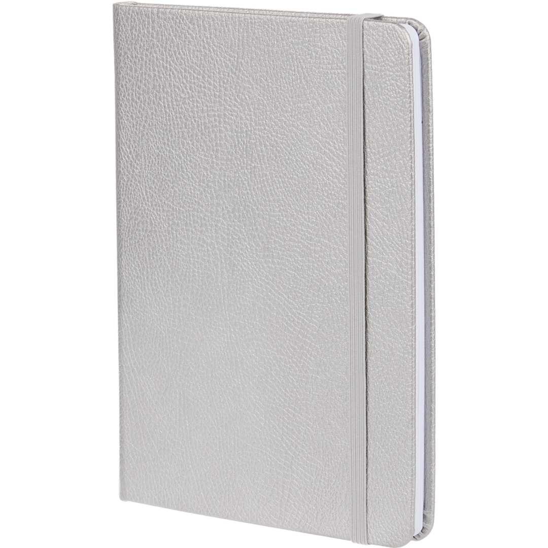 5 X 7 fsc® recycled pebble hard bound journal Black miniatura 16
