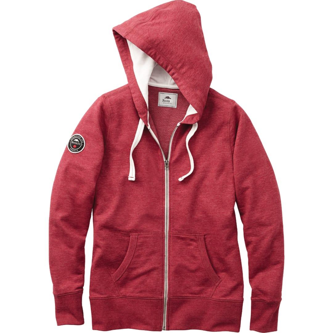 Womens sandylake roots73 f/z hoody Red miniatura 7
