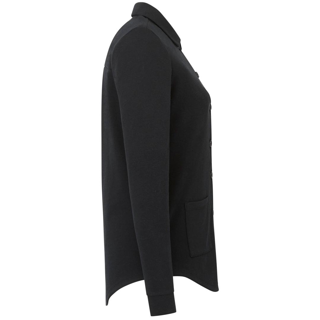 Rigi eco knit button cardi - womens Black miniatura 20