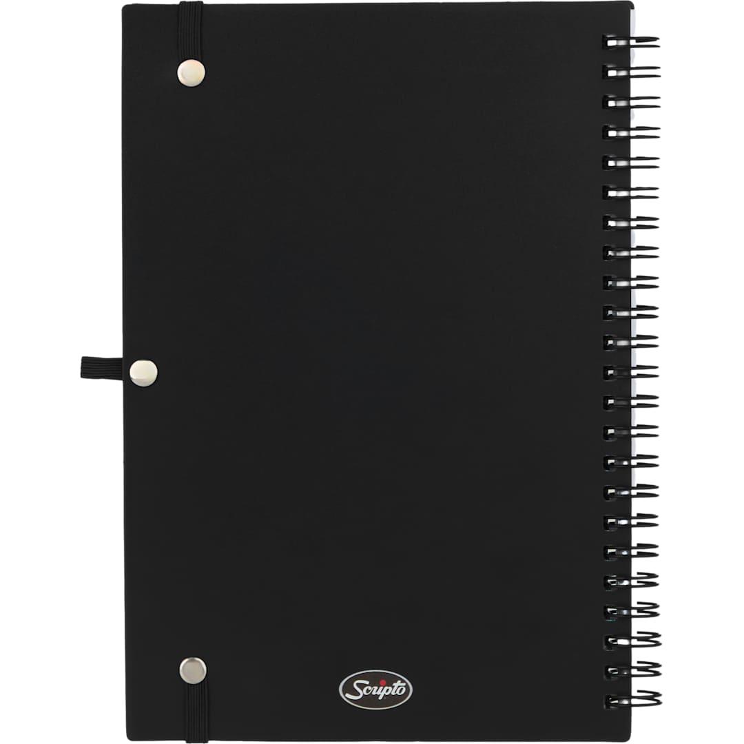 Scripto® recycled spiral notebook Black miniatura 4