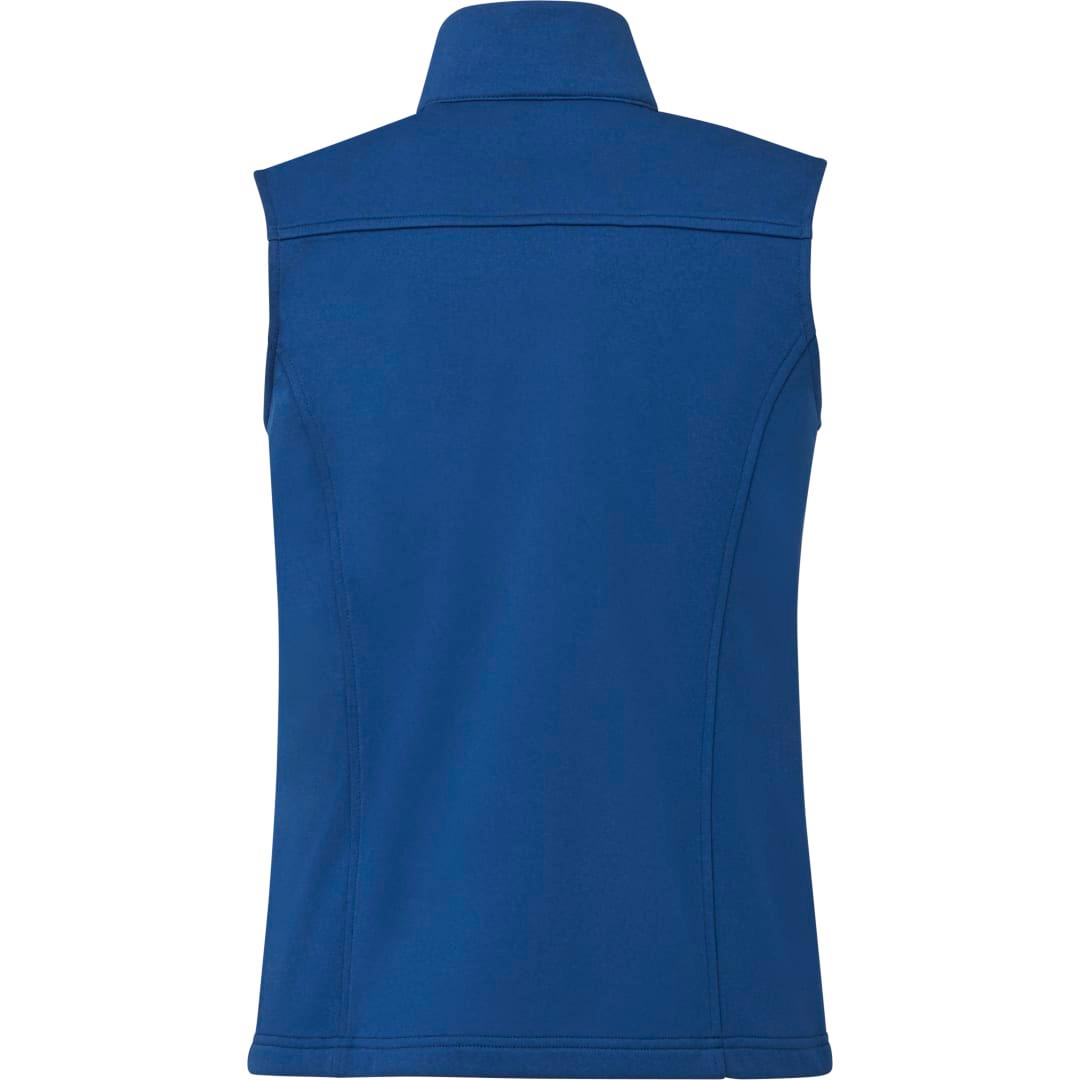 Joris eco softshell vest- womens Black front