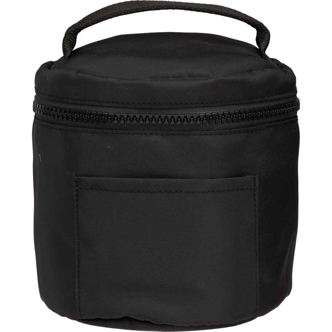 Wellable recycled round travel case Black miniatura 12
