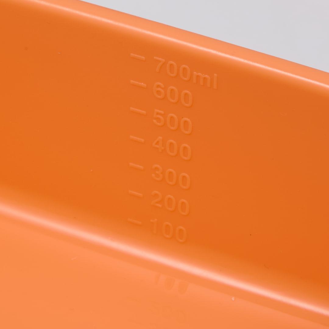 Silicone food storage box with air valve 24oz Several Colors miniatura 11