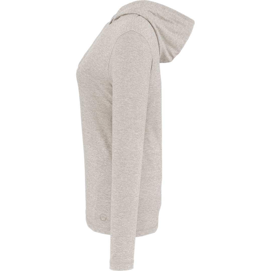 Wellable womens knit hoodie Fossil Heather (138) miniatura 10