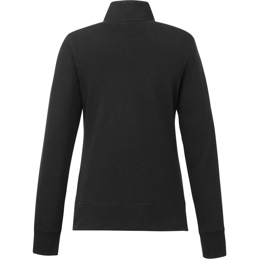 Womens dayton fleece half zip Black miniatura 24