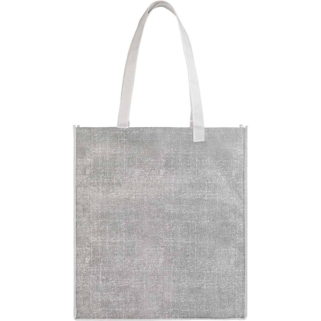 Apollo recycled non-woven convention tote Black miniatura 4