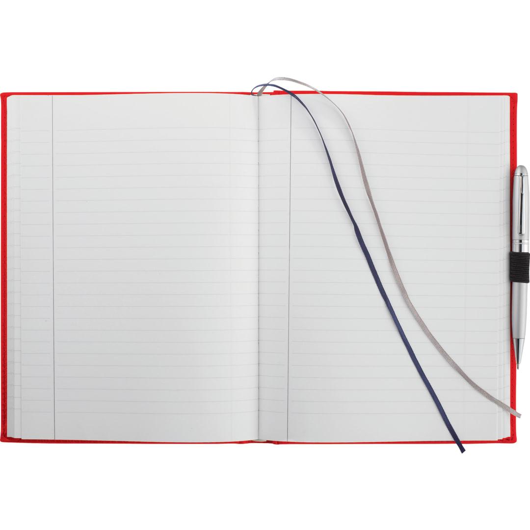 Fsc® mix 7 x 10 pedova™ large bound journal Black miniatura 15