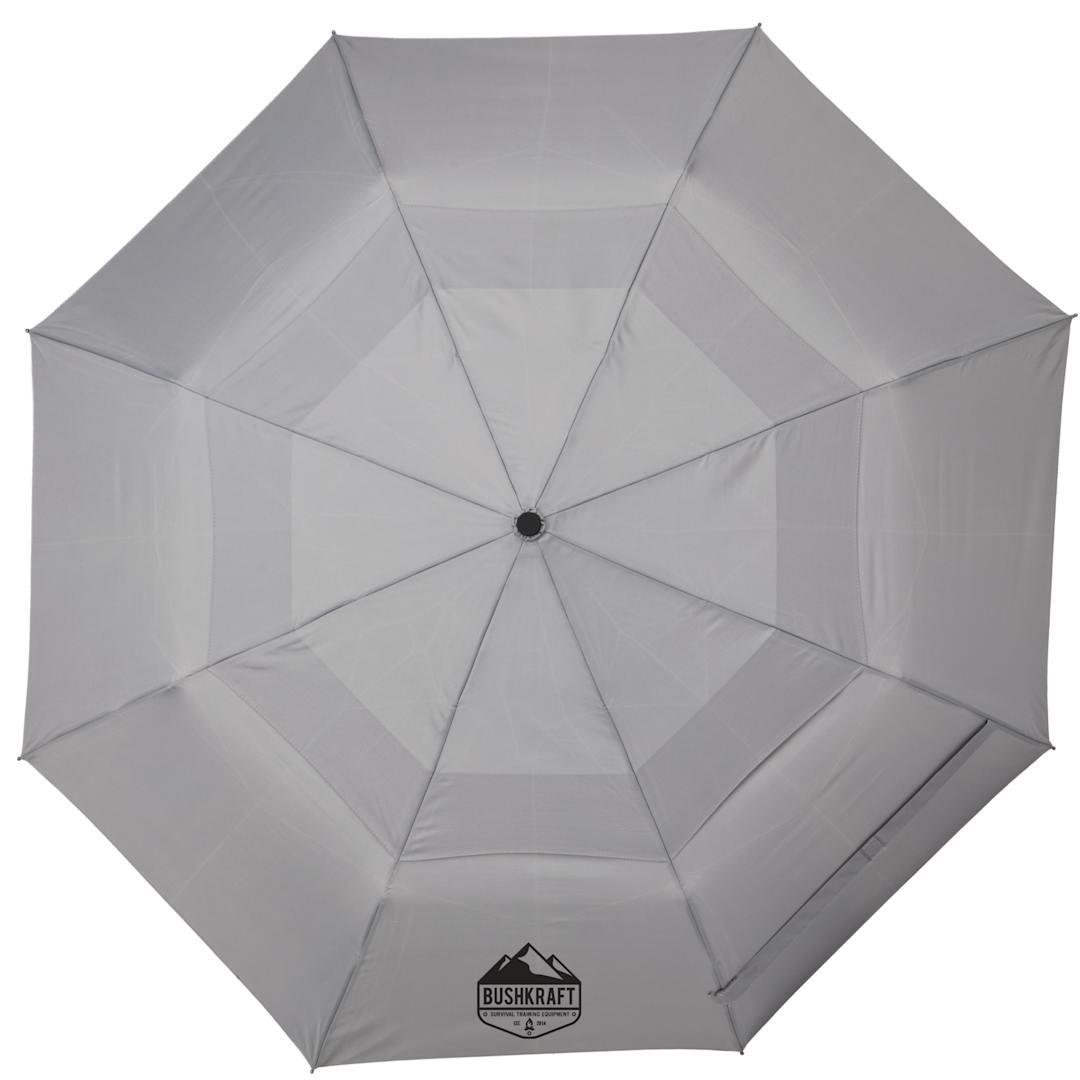 46 Recycled auto open umbrella Black miniatura 29