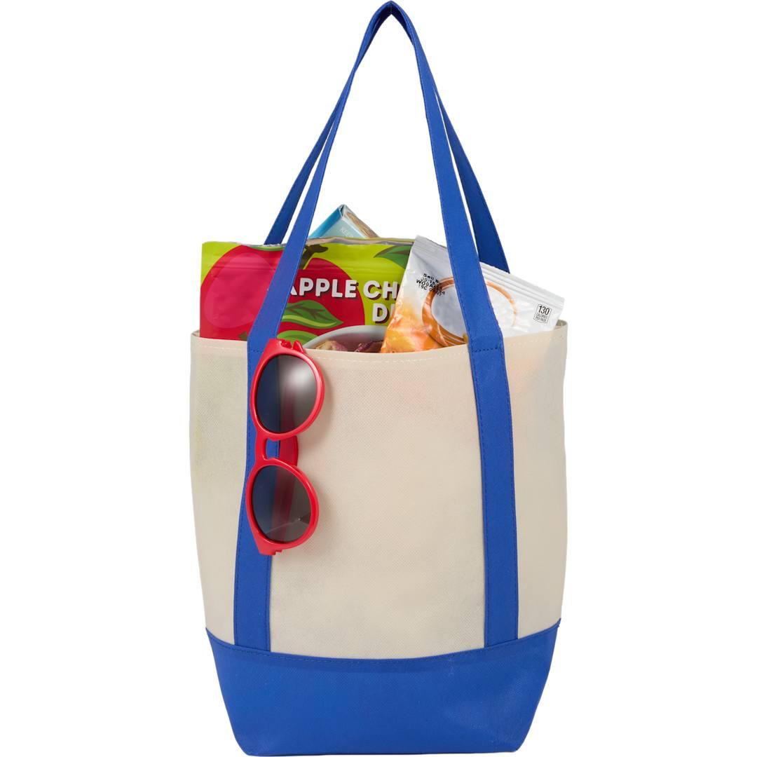 Lighthouse mini non-woven tote Black miniatura 29