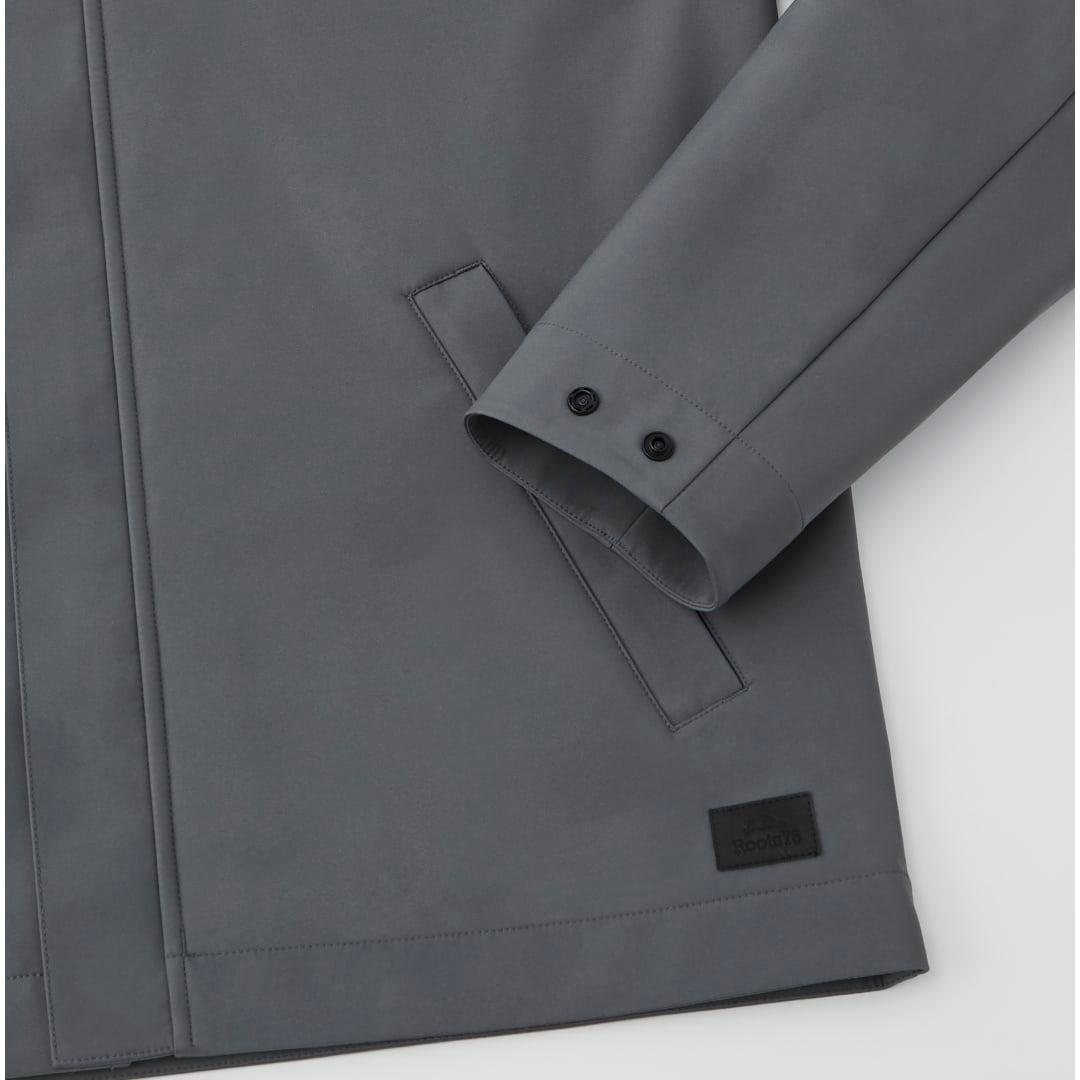 Roots73 napanee eco softshell jacket - mens Dark Gray miniatura 5