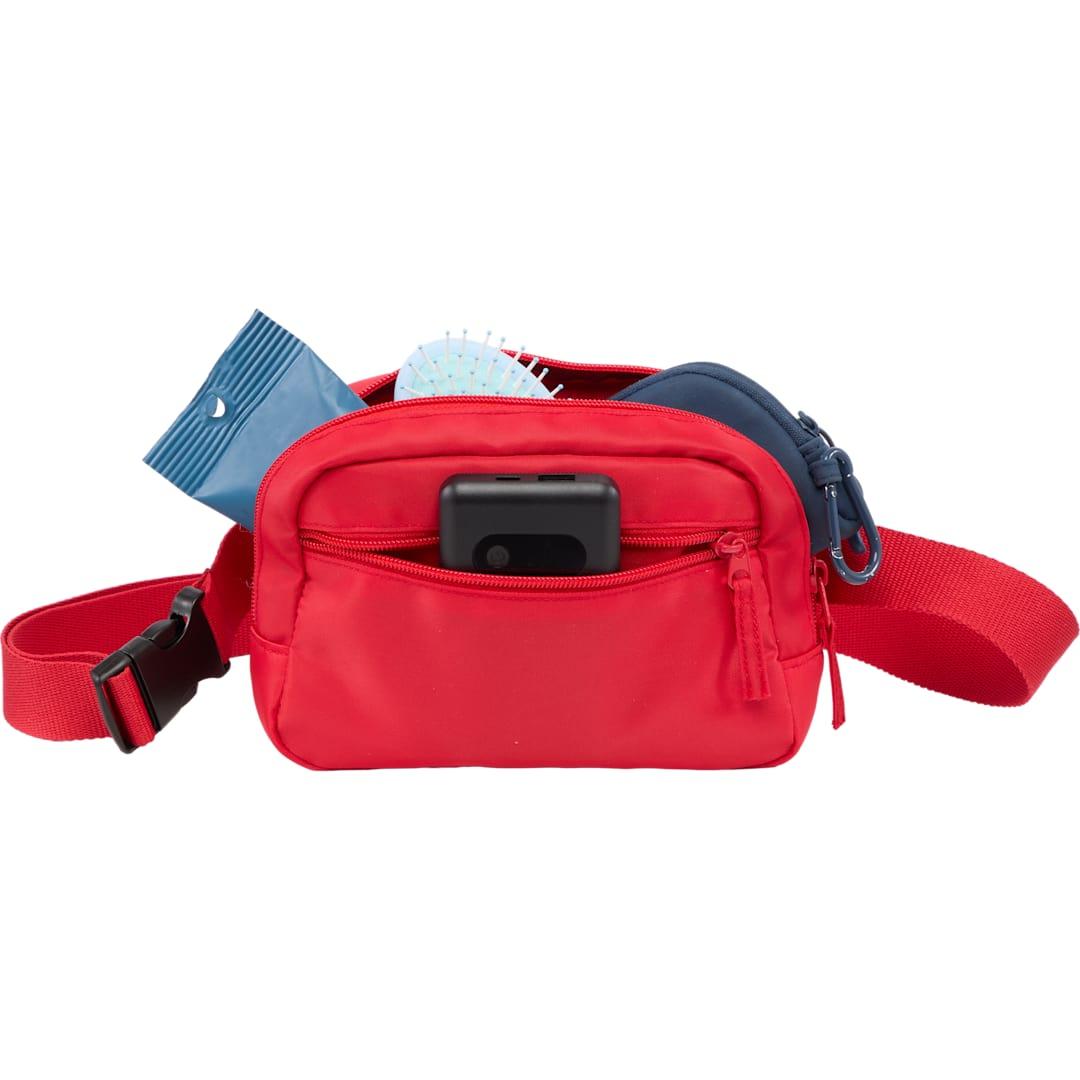 Recycled sport fanny pack Black miniatura 37