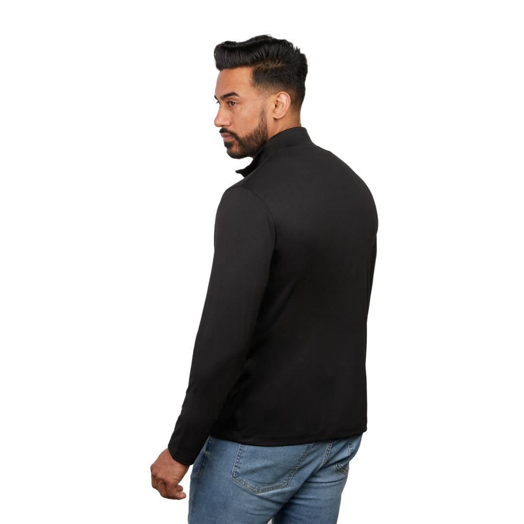 Izu everything performance eco 1/4 zip - mens Navy Blue miniatura 19