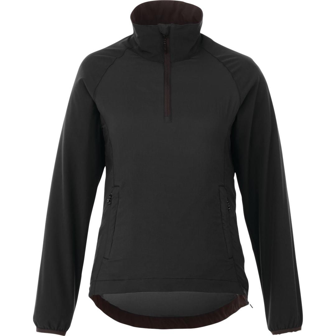 Womens odaray 1/2 zip jacket Black miniatura 11
