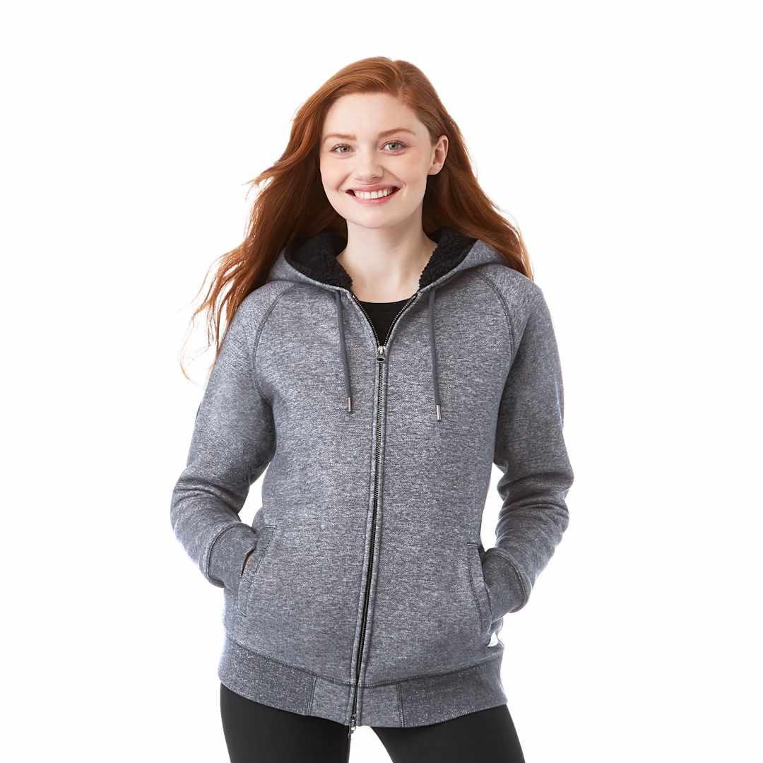 Womens copperbay roots73 fz hoody Dark Gray miniatura 16