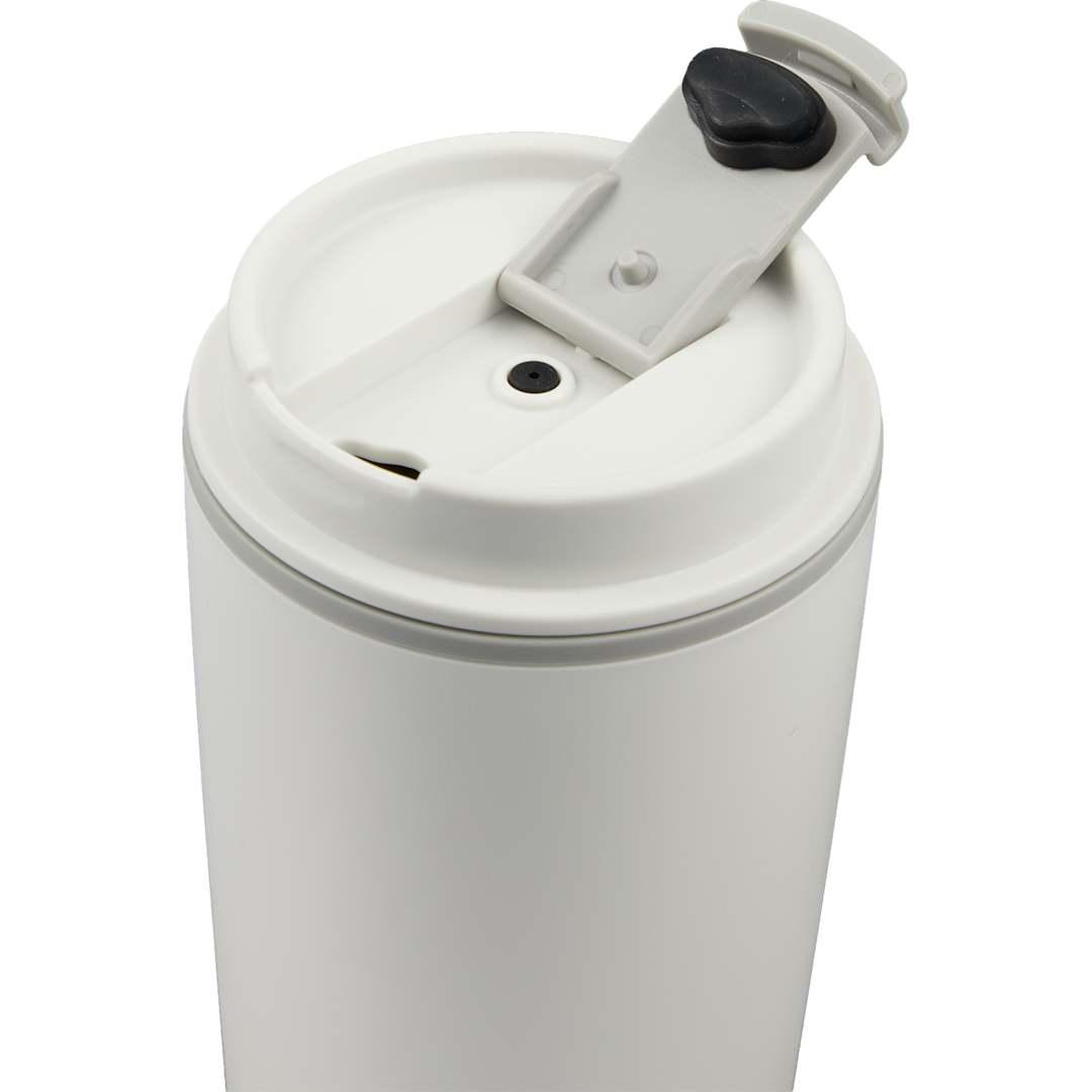 Cooper rpp double wall tumbler w/ flap lid 16oz Black miniatura 45
