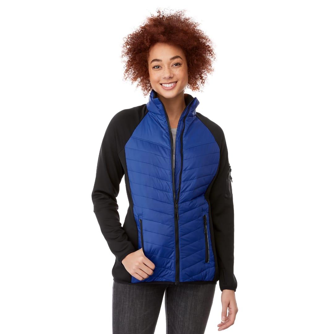 Womens banff hybrid insulated jacket Navy Blue miniatura 16