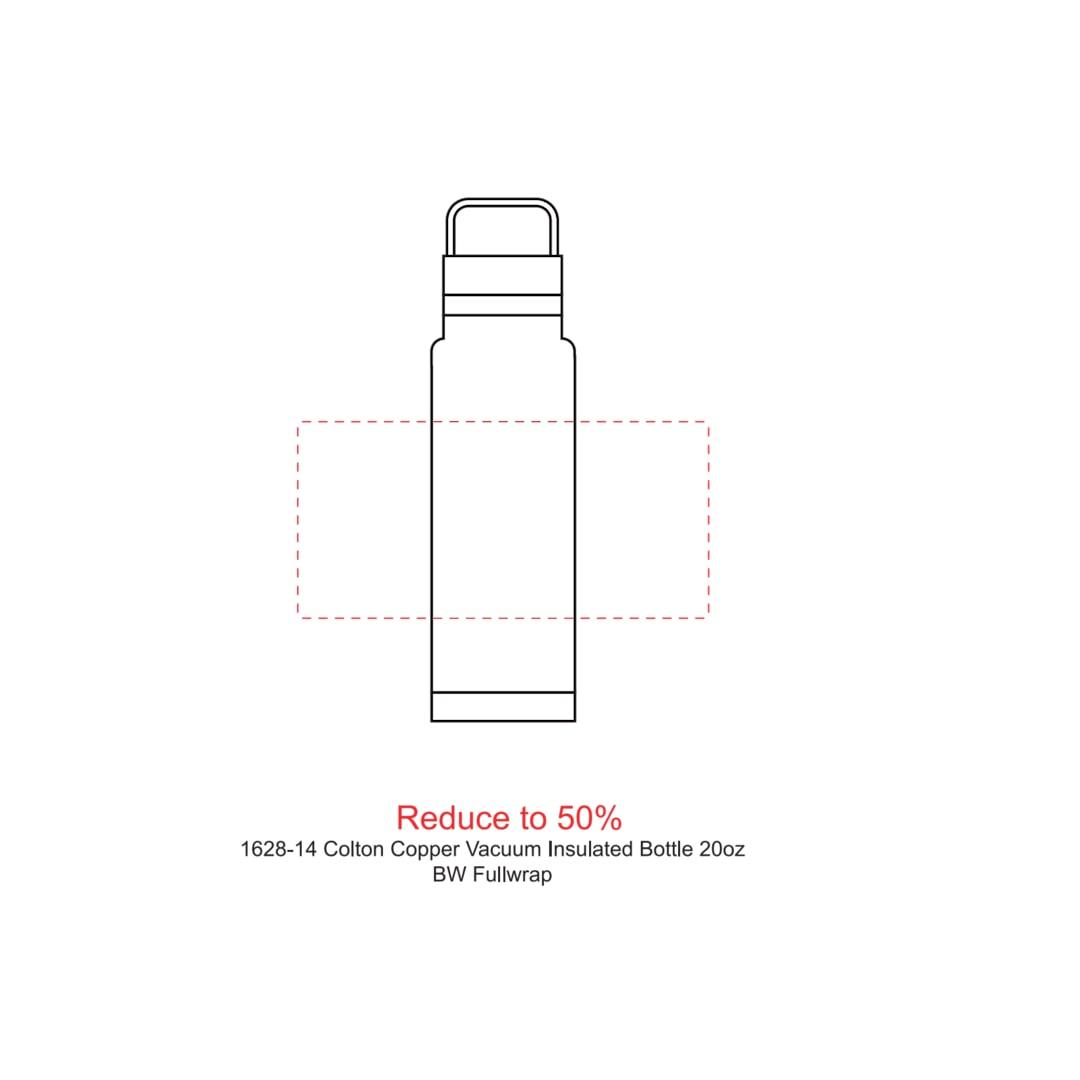 Colton copper vacuum insulated bottle 20oz Black miniatura 4