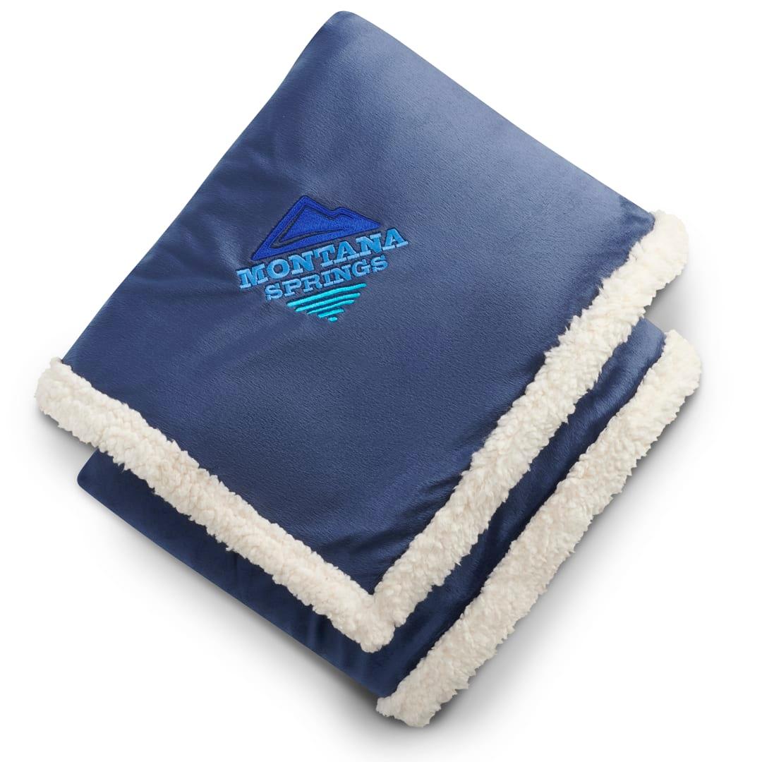 Field & co.® sherpa blanket Navy Blue miniatura 33