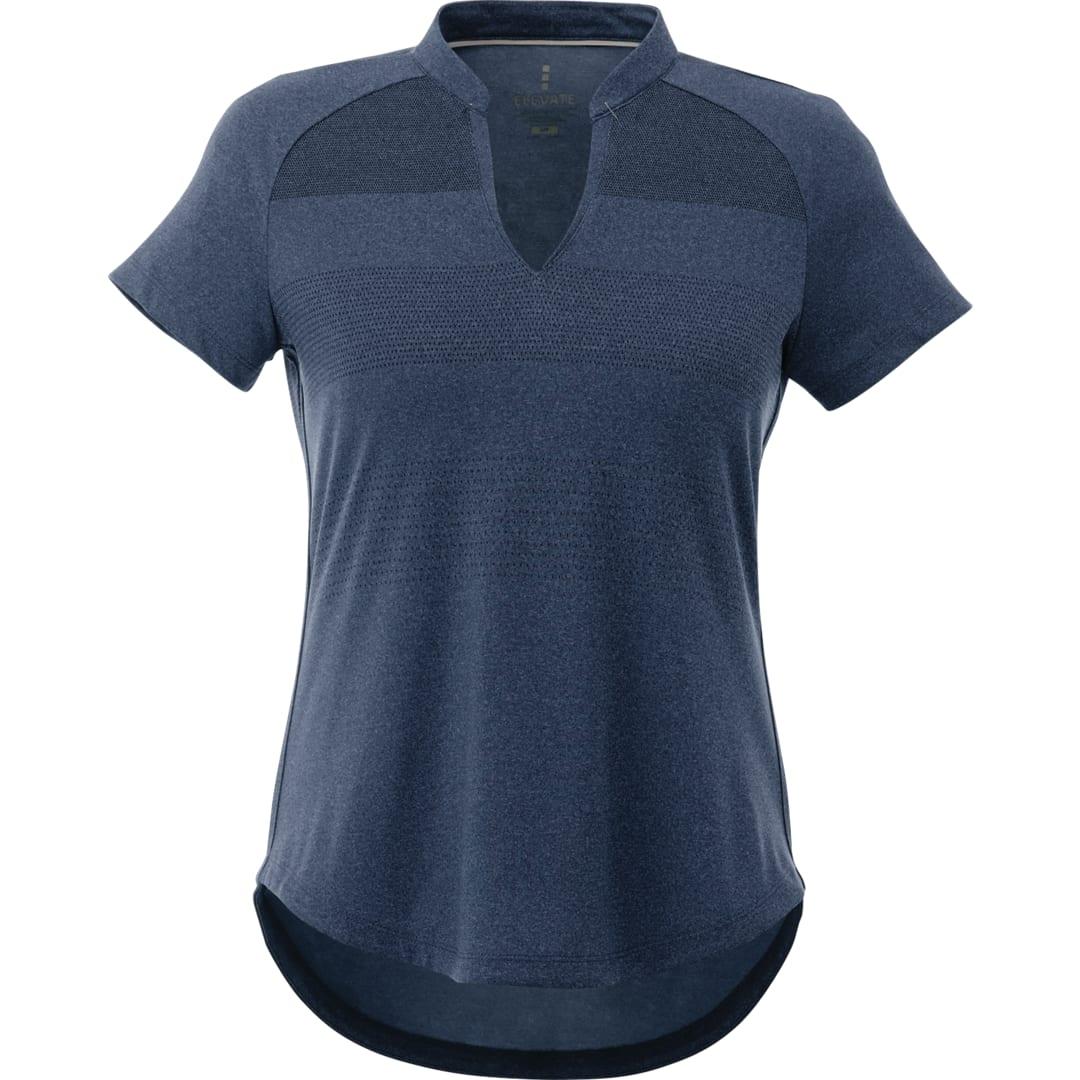Womens antero short sleeve polo Blue miniatura 16