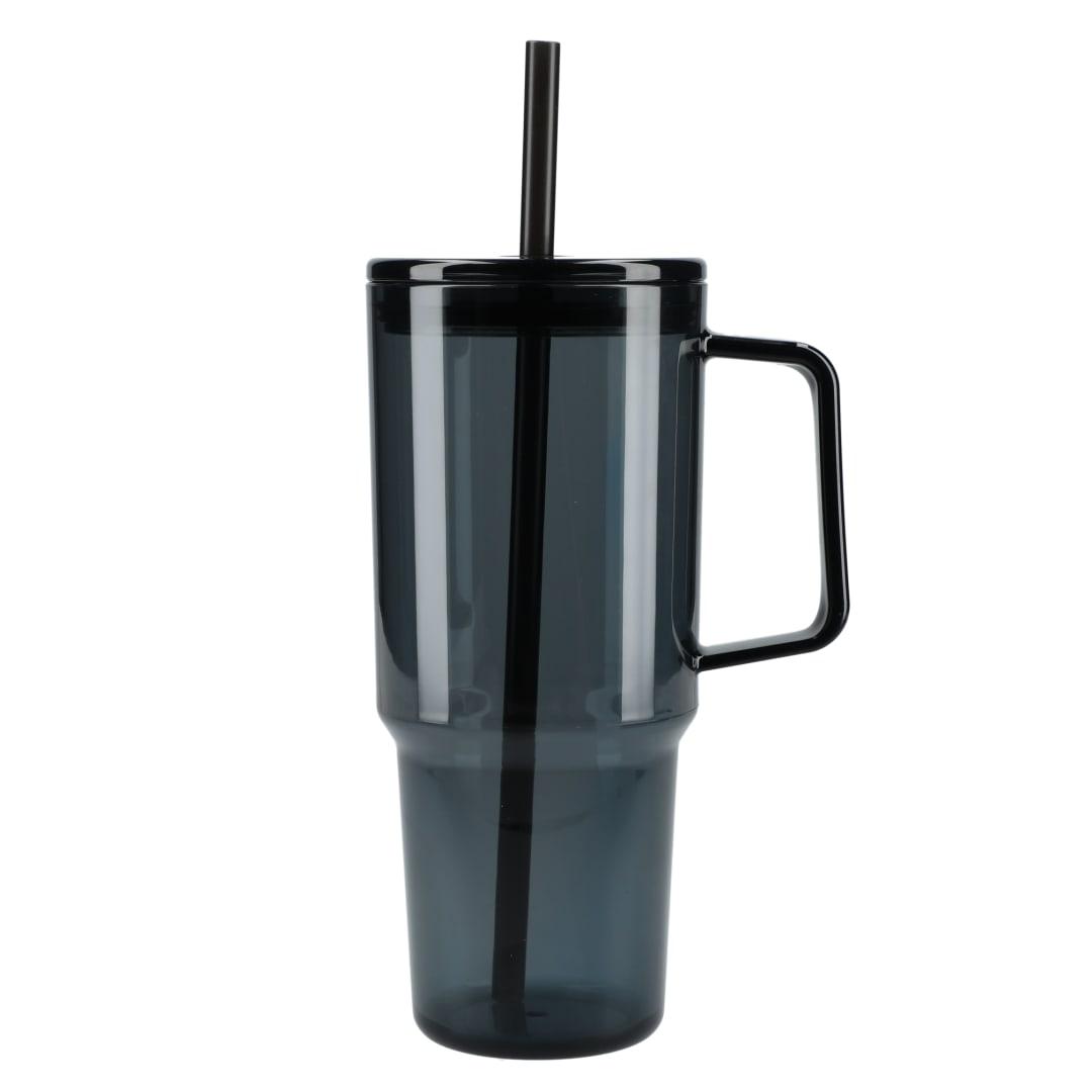 Lucien recycled acrylic travel mug 40oz Black miniatura 5
