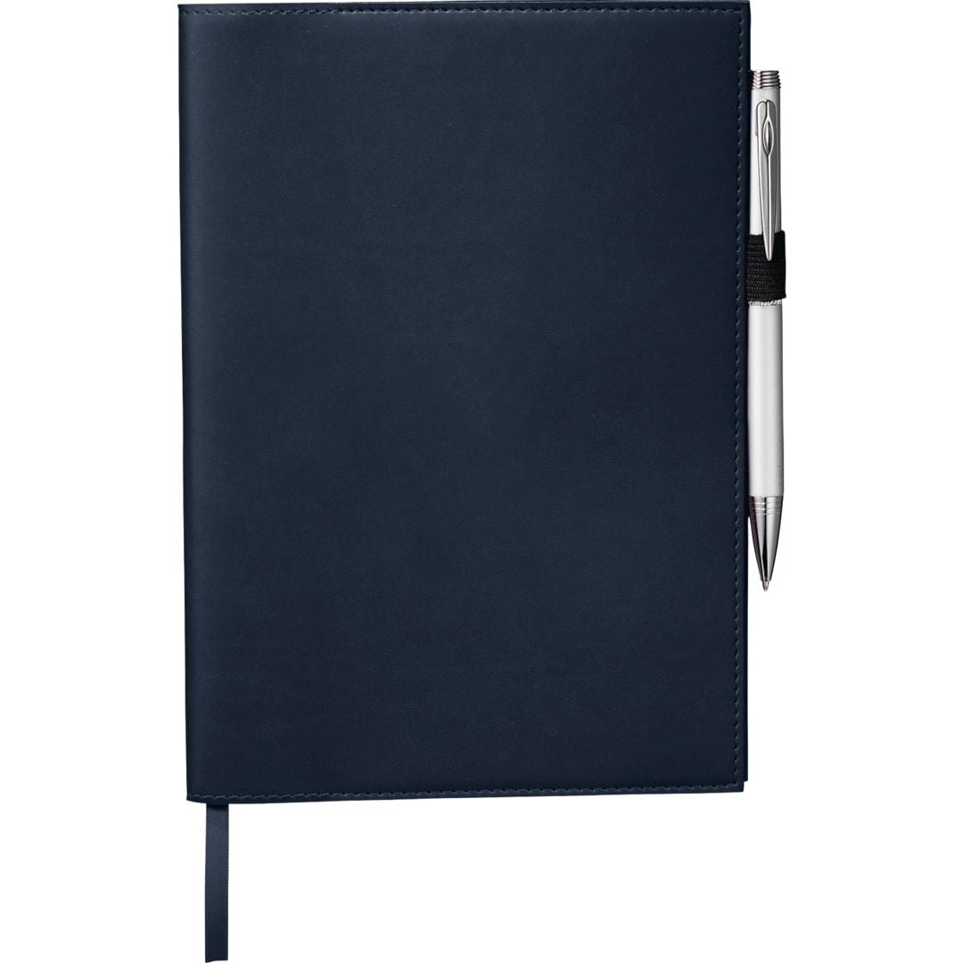 Fsc® mix 6 x 8.5 pedova™ refillable journal Black miniatura 5