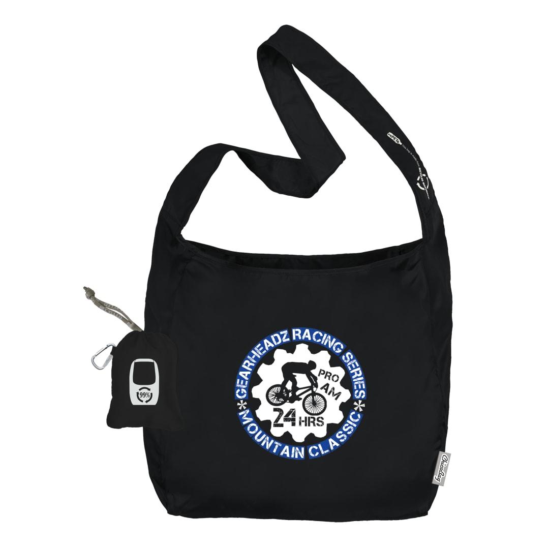 Chicobag sling repete crossbody tote Black miniatura 26