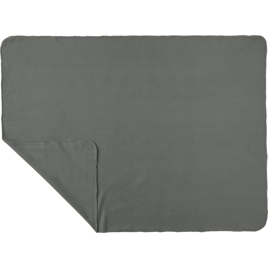 100% Recycled pet fleece blanket Khaki miniatura 7