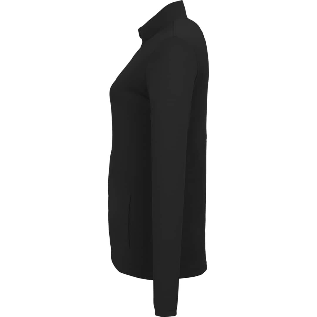 Dara knit full zip - womens Black miniatura 20